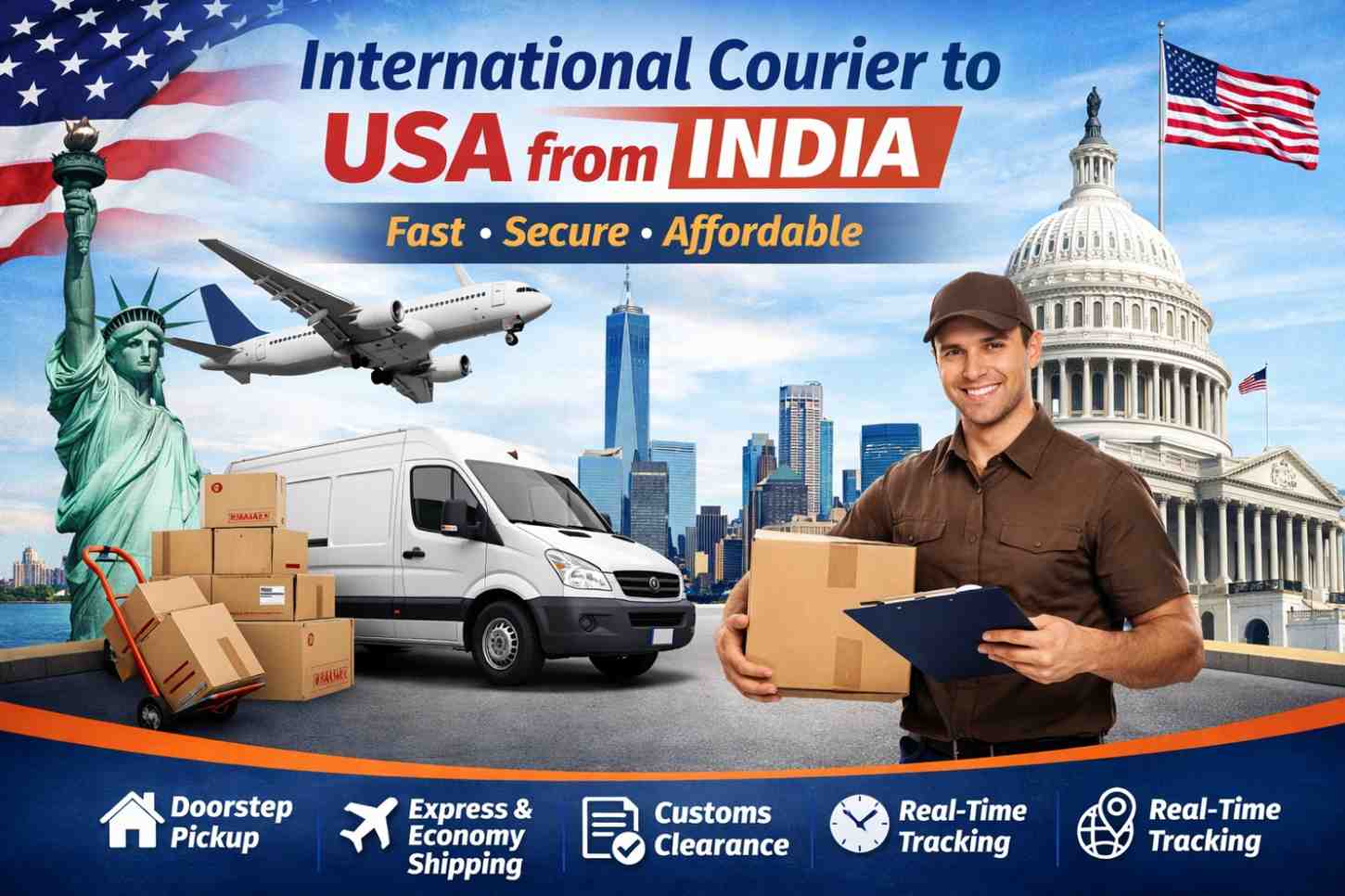 International Courier to Dubai from India